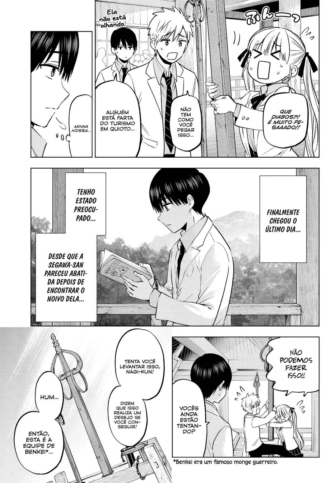 Kakkou no Iinazuke capítulo 217 página 4