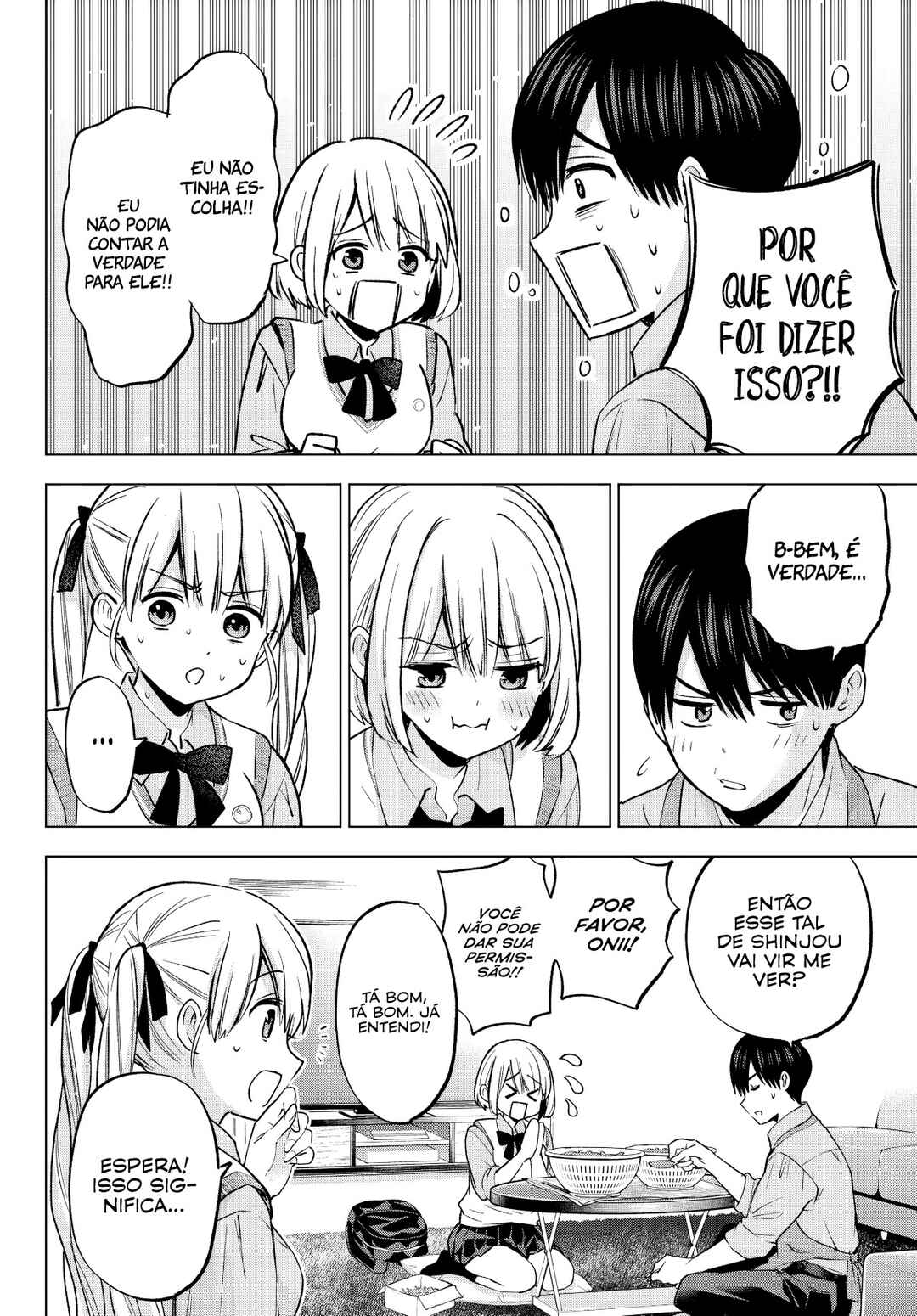 Kakkou no Iinazuke capítulo 240 página 7