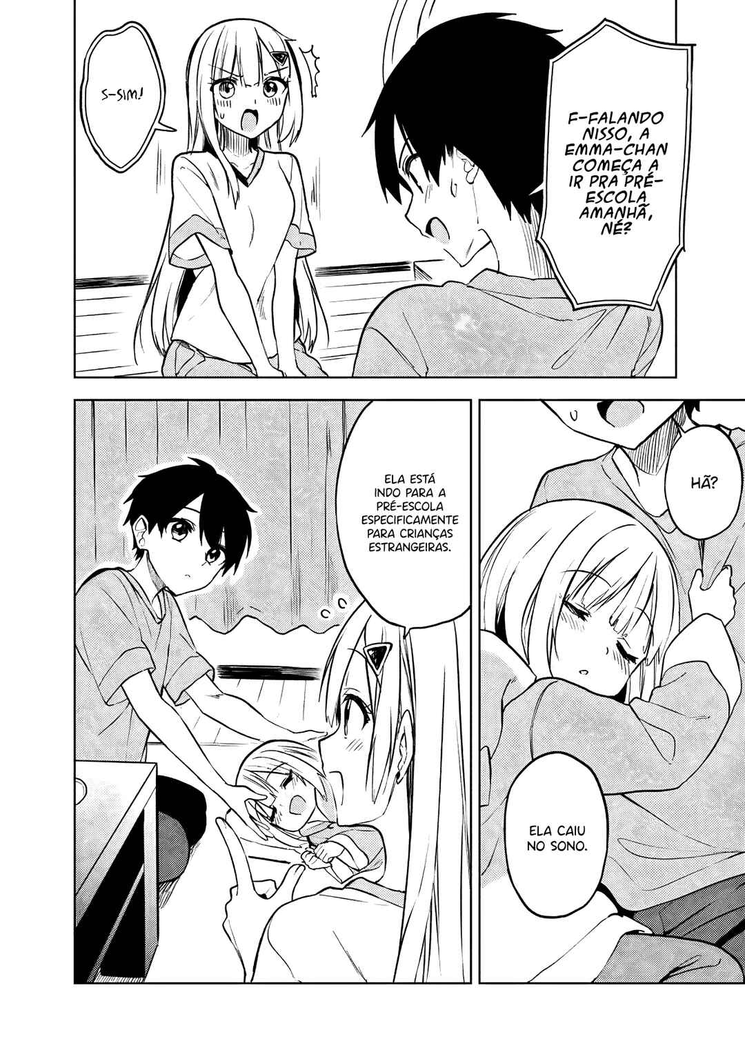 Maigo ni Natteita Youjo wo Tasuketara, Otonari ni Sumu Bishoujo Ryuugakusei ga Ie ni Asobi ni Kuru you ni Natta Ken ni Tsuite capítulo 15 página 5