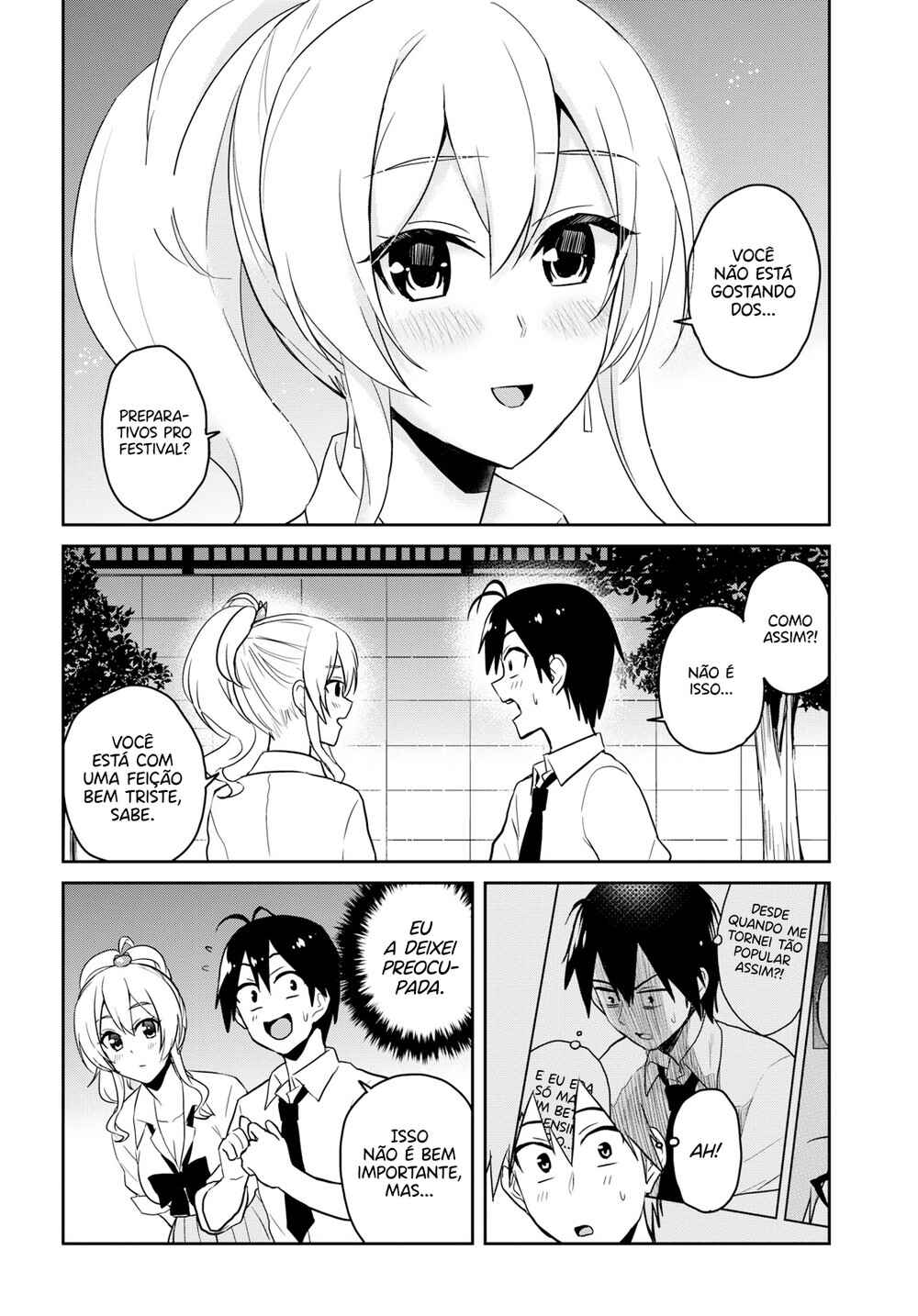 Hajimete no Gal capítulo 67 página 14