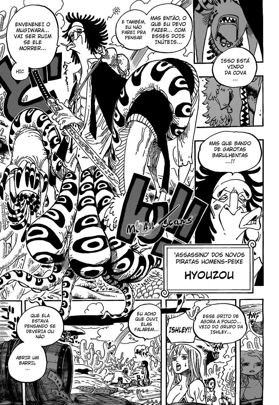 One Piece capítulo 610 página 6