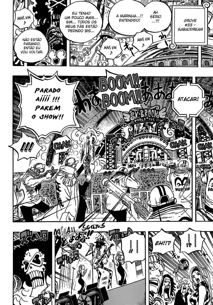 One Piece capítulo 600 página 12