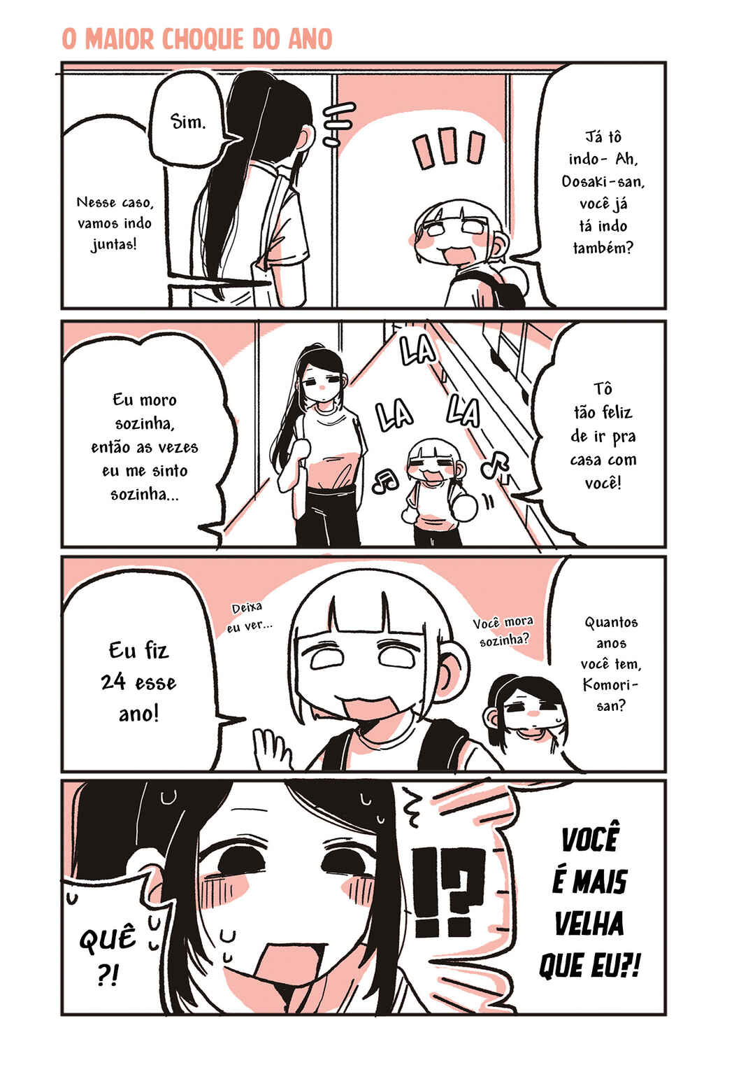 Oosaki-san to Komori-san capítulo 14 página 1