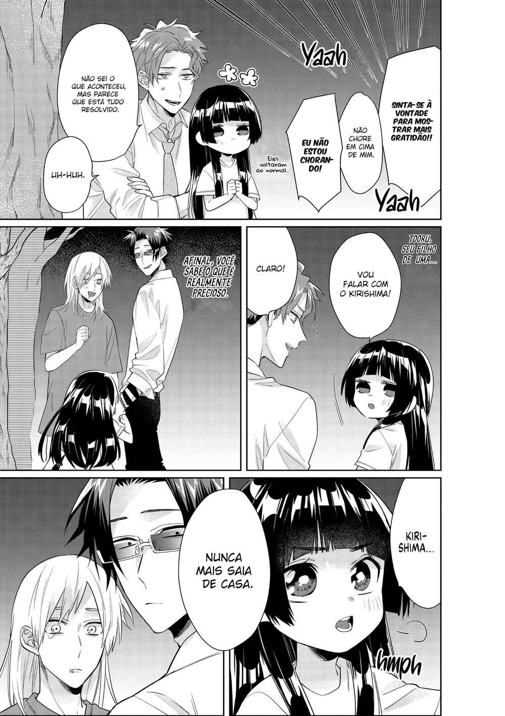 Kumichou Musume to Sewa-gakari capítulo 34 página 14