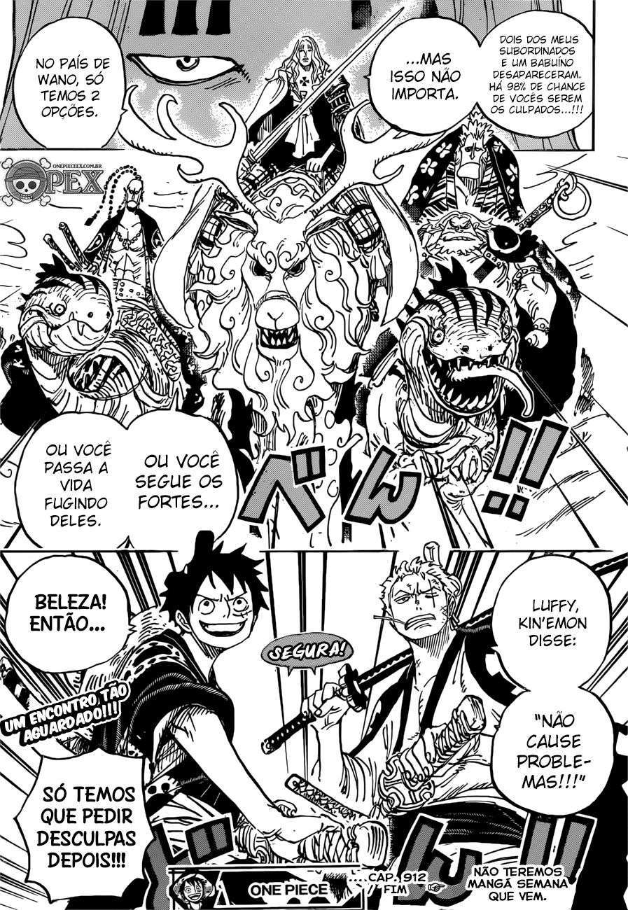 One Piece capítulo 912 página 19