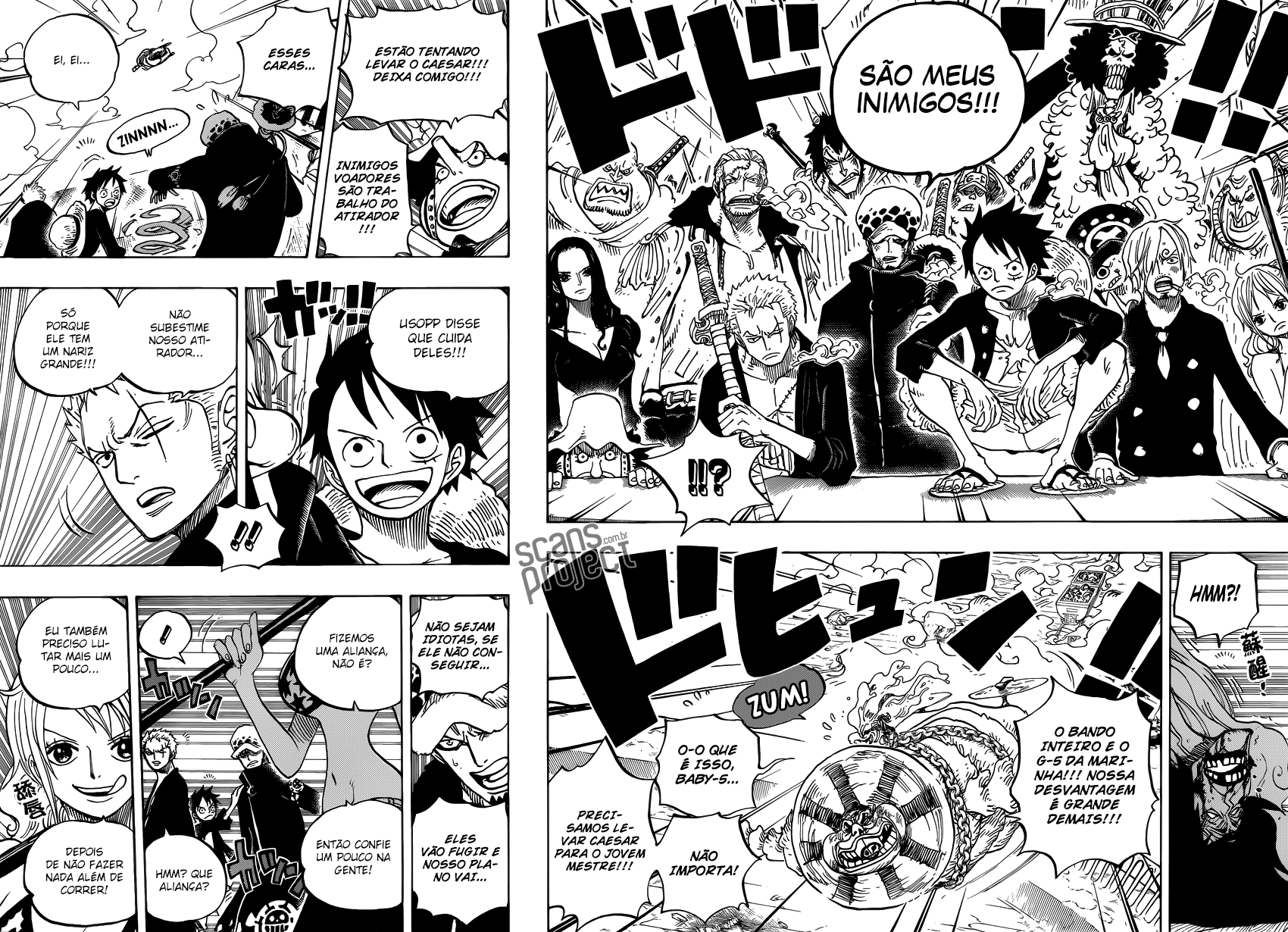 One Piece capítulo 695 página 10