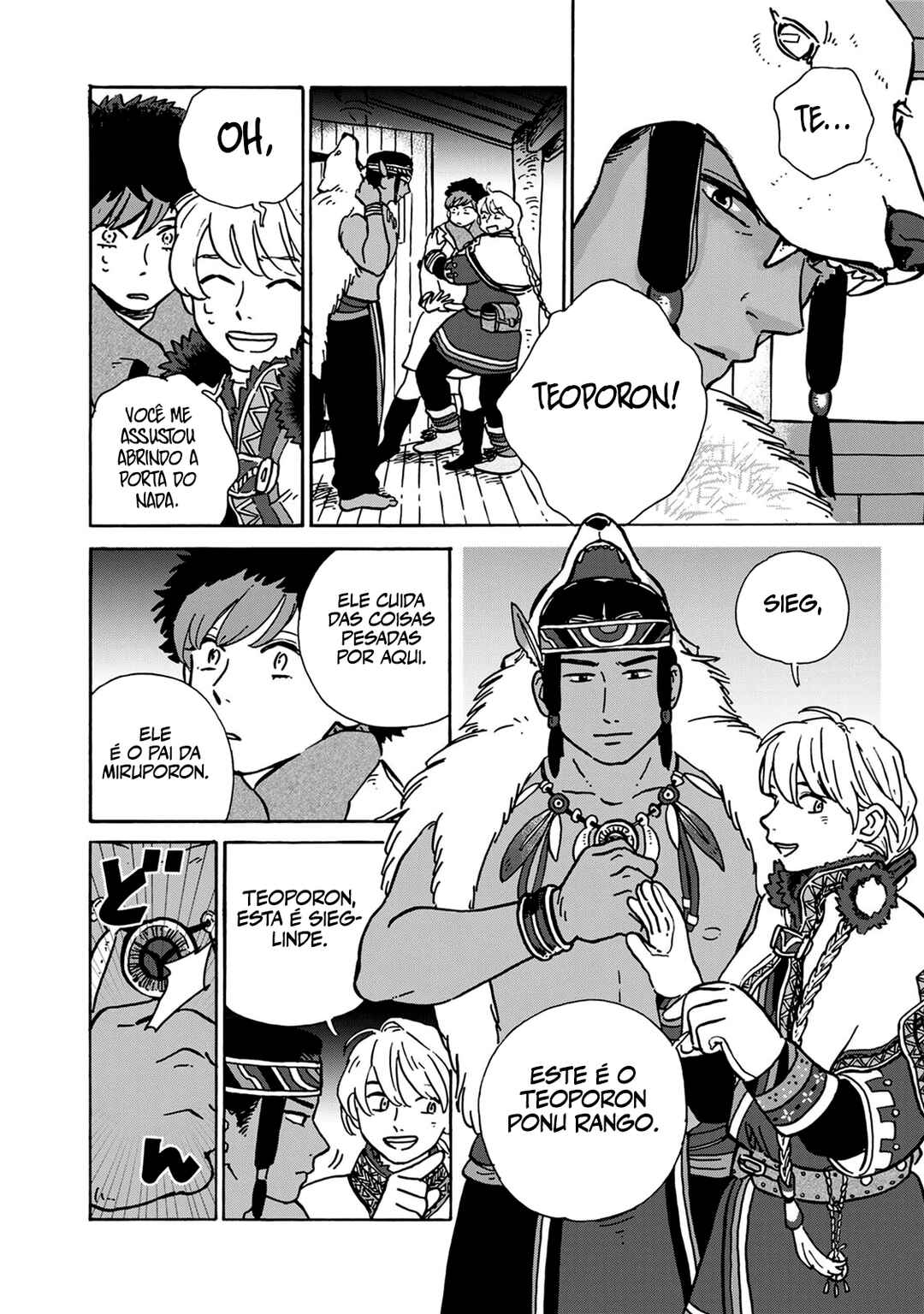 Hokuo Kizoku to Moukinzuma no Yukiguni Karigurashi capítulo 5 página 3