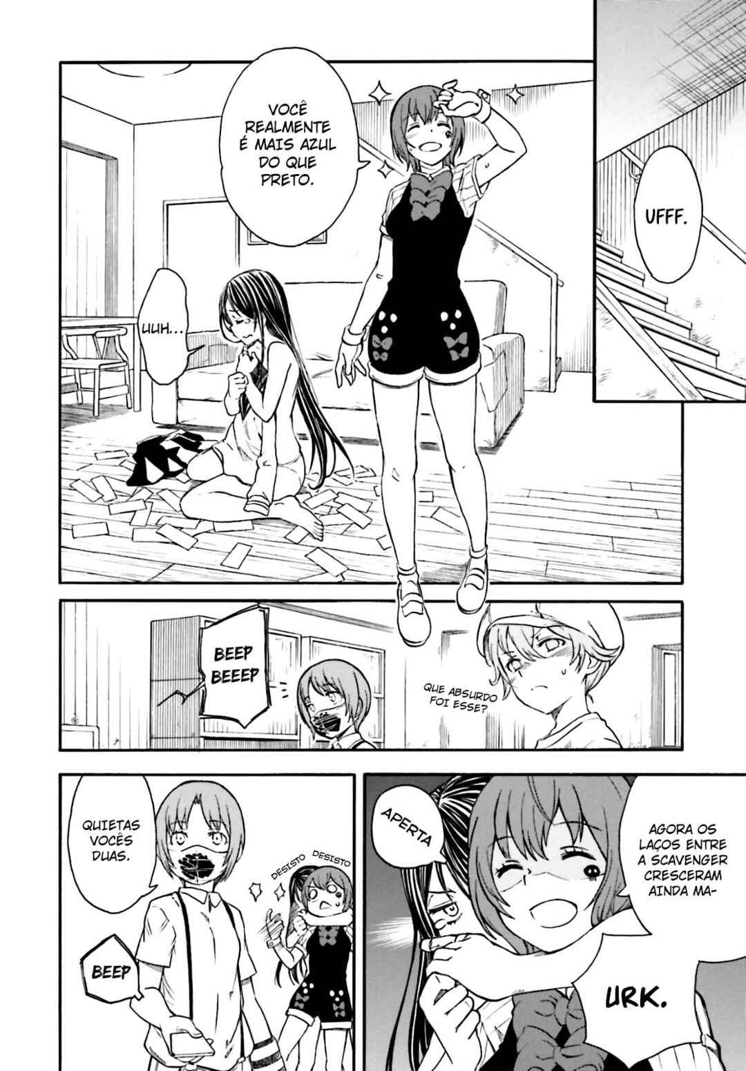 Toaru Majutsu no Index Gaiden: Toaru Kagaku no Railgun capítulo 96 página 8
