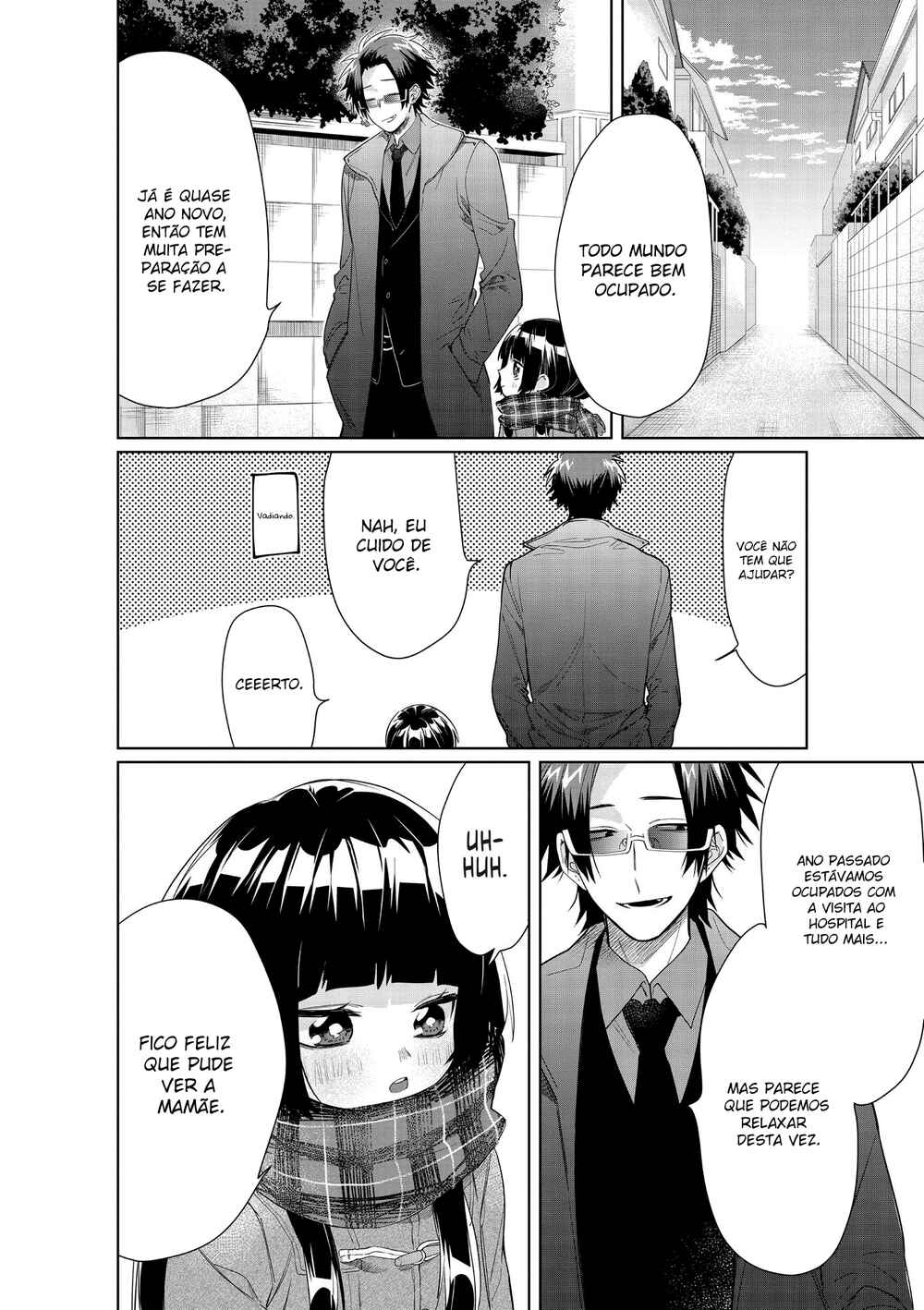 Kumichou Musume to Sewa-gakari capítulo 39 página 3