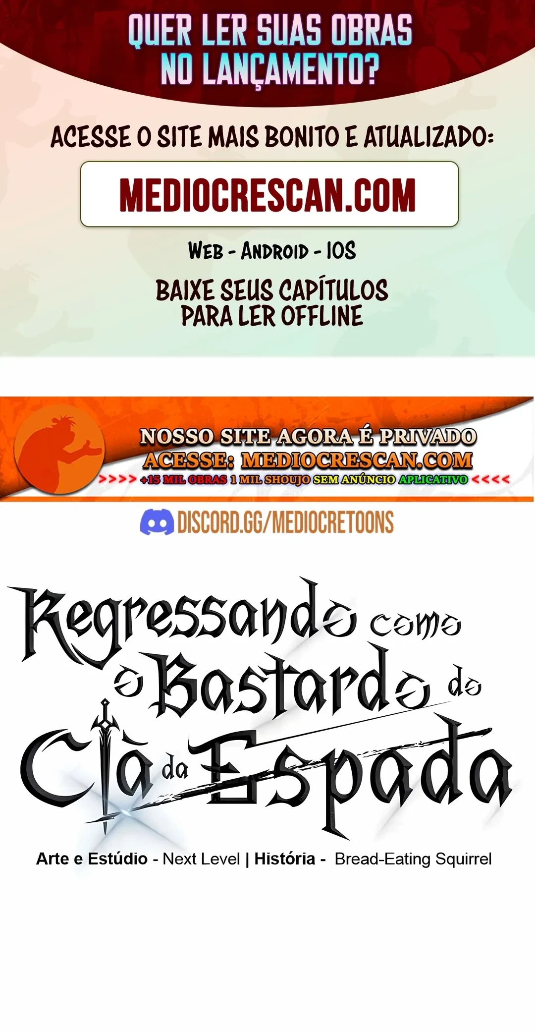 Regressando como o Bastardo do Clã da Espada capítulo 92 página 1