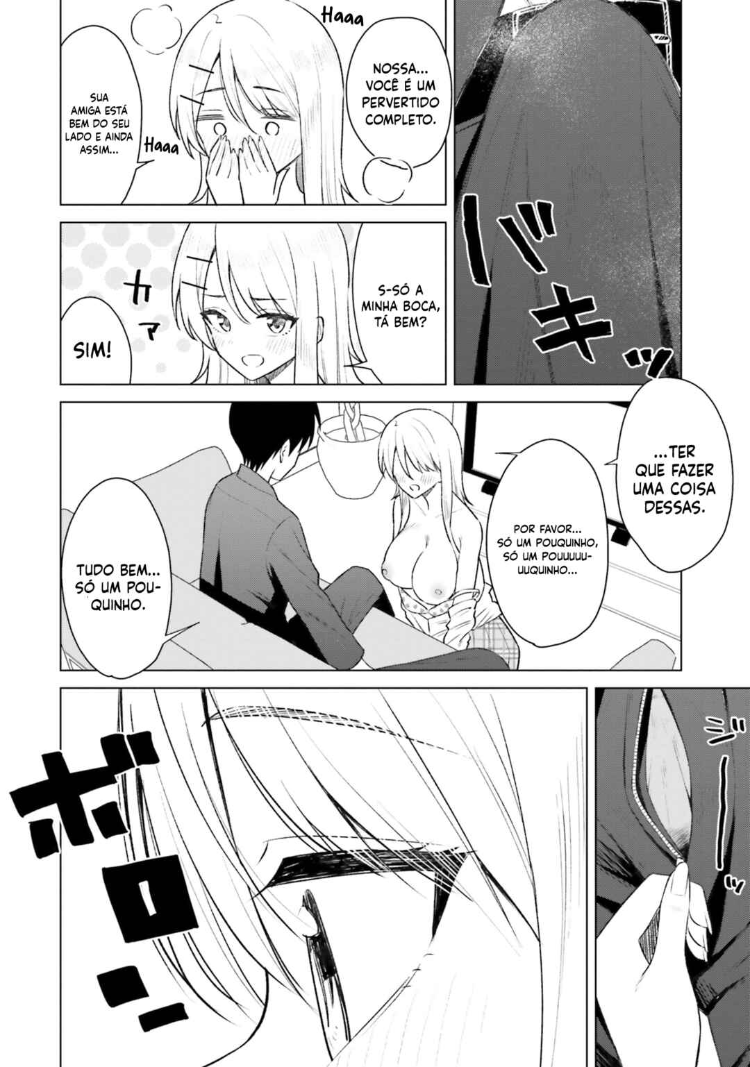 Onna Tomodachi wa Tanomeba Igai to Yarasetekureru capítulo 8 página 5