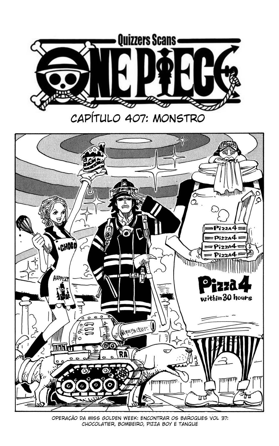 One Piece capítulo 407 página 1