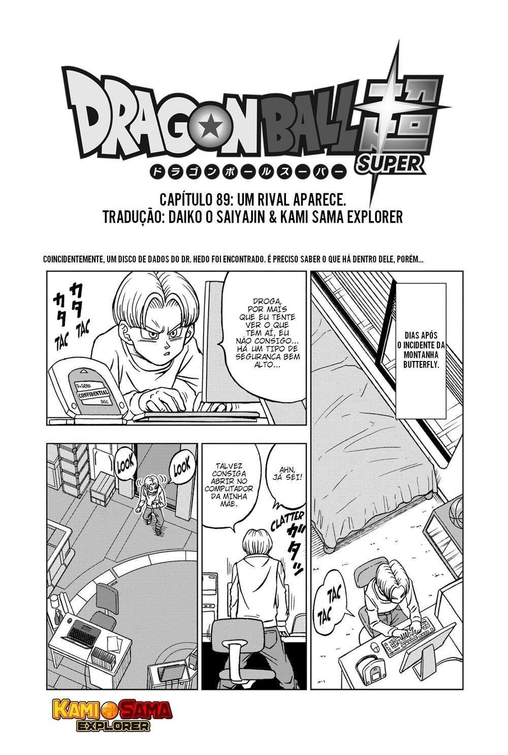 Dragon Ball Super capítulo 89 página 1