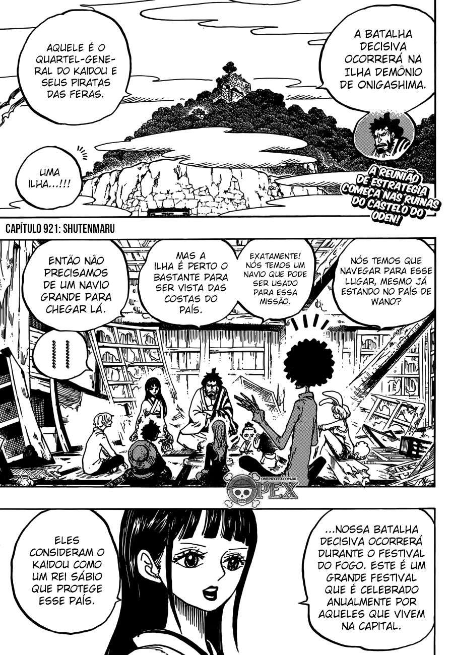 One Piece capítulo 921 página 4