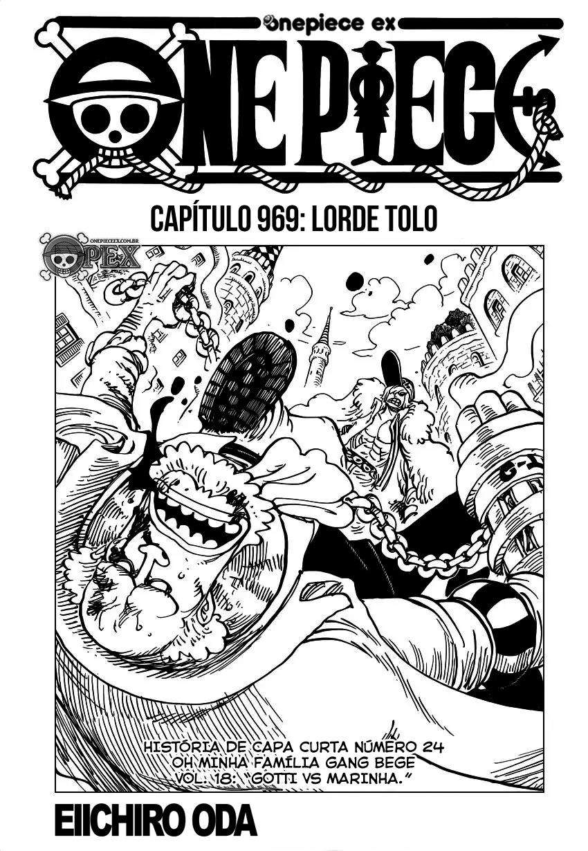 One Piece capítulo 969 página 1