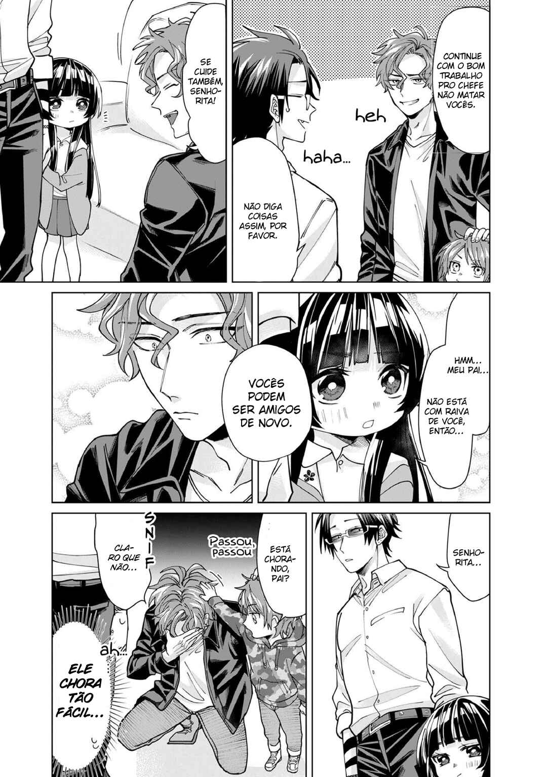 Kumichou Musume to Sewa-gakari capítulo 14 página 9