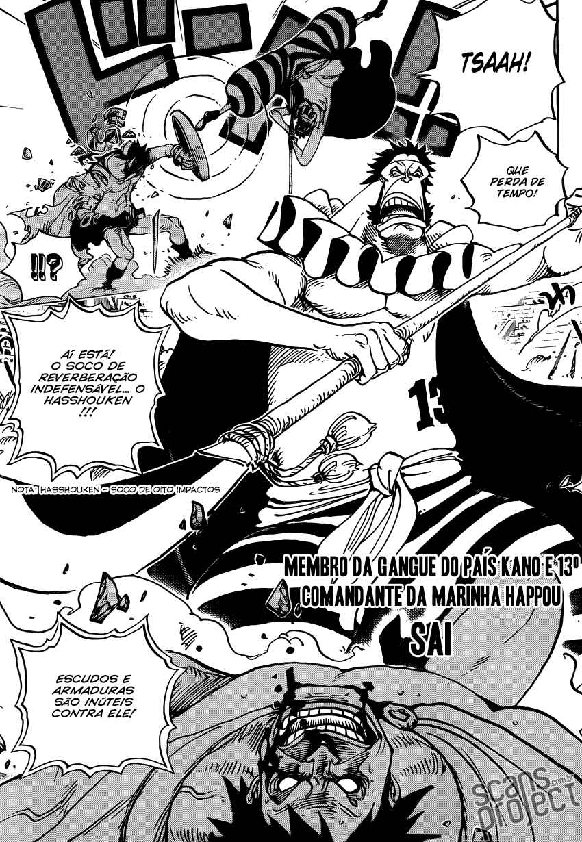 One Piece capítulo 715 página 7