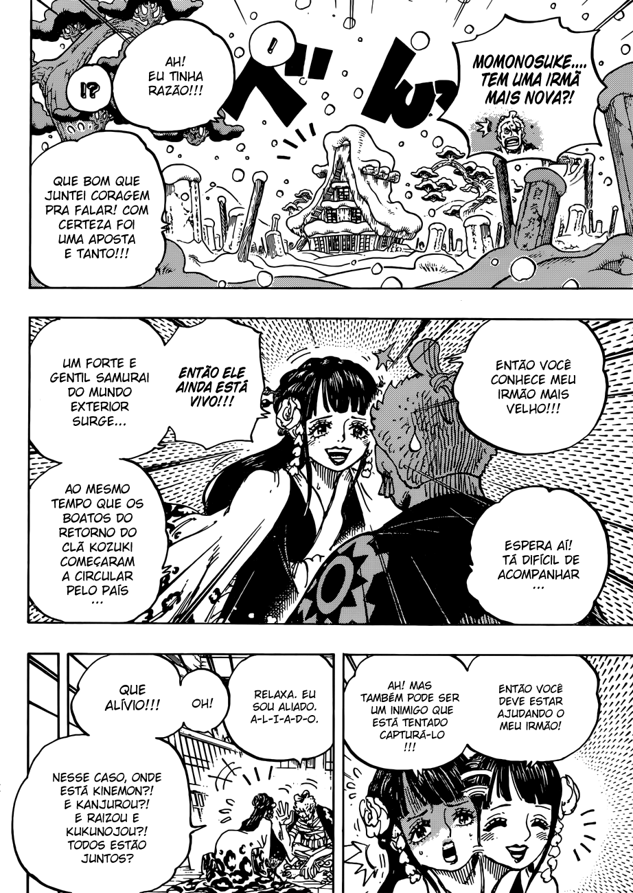 One Piece capítulo 939 página 3