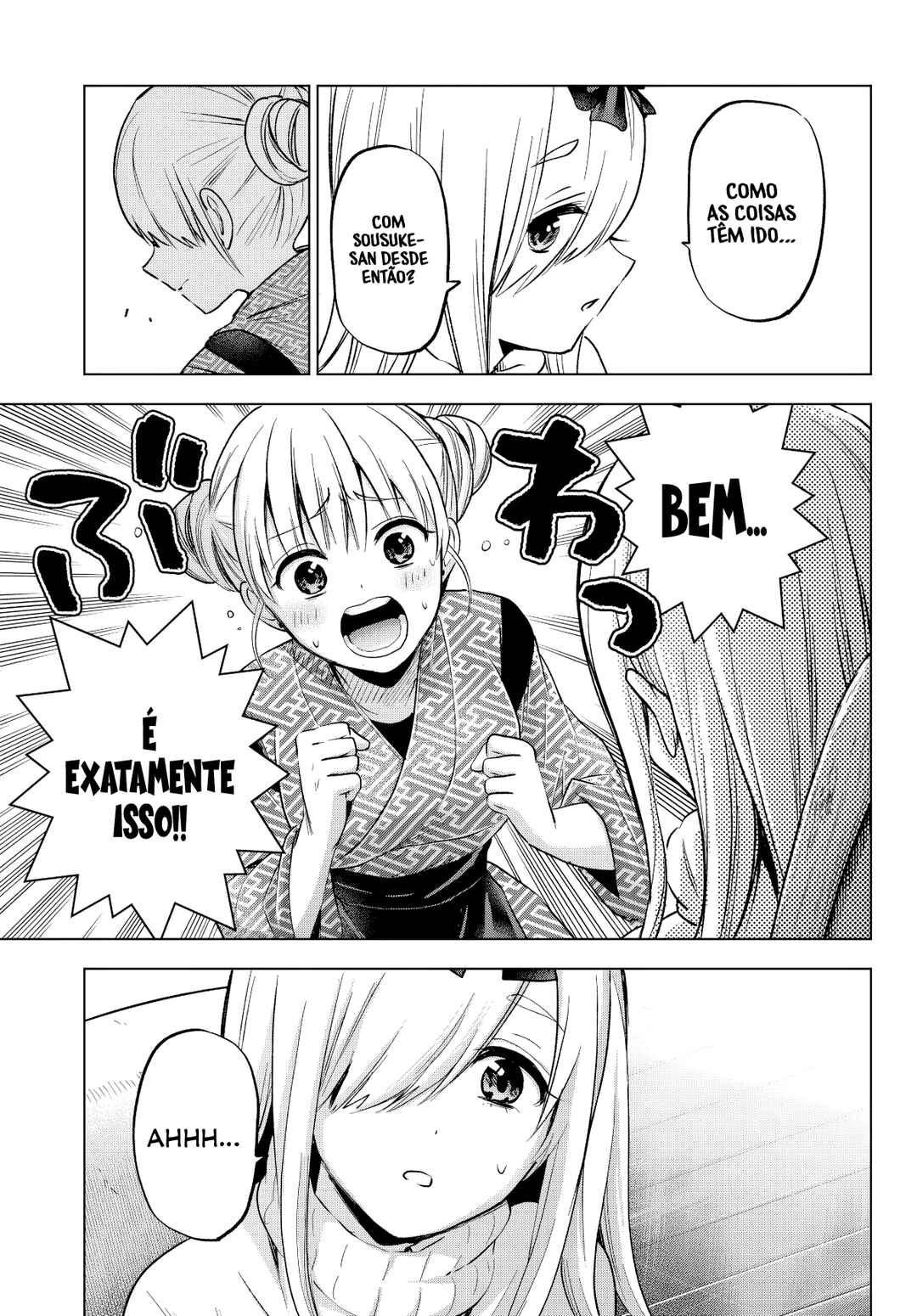 Kakkou no Iinazuke capítulo 192 página 4