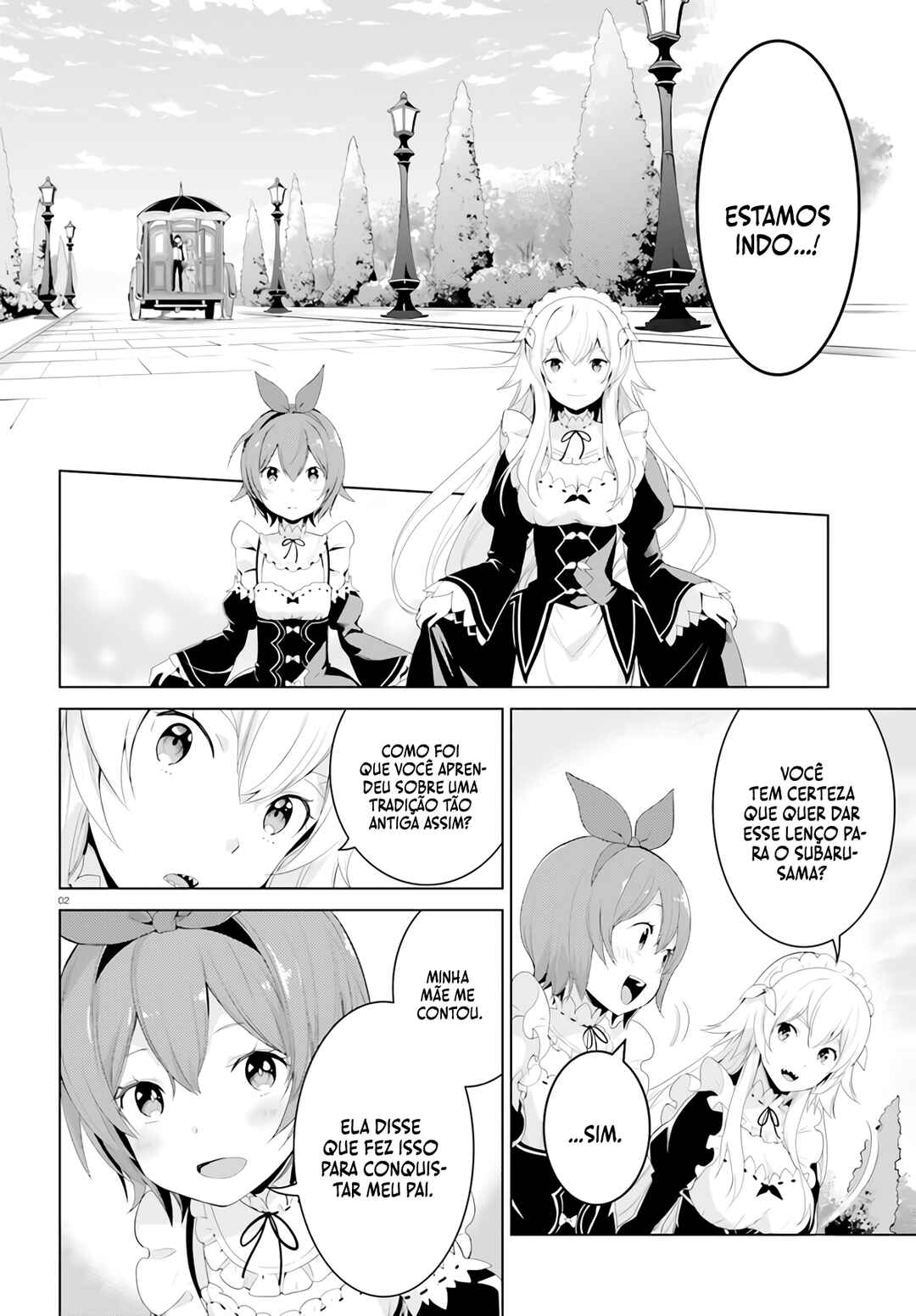 Re:Zero kara Hajimeru Isekai Seikatsu: Dai 4-shou—Seiiki to Gouyoku no Majo capítulo 3 página 3