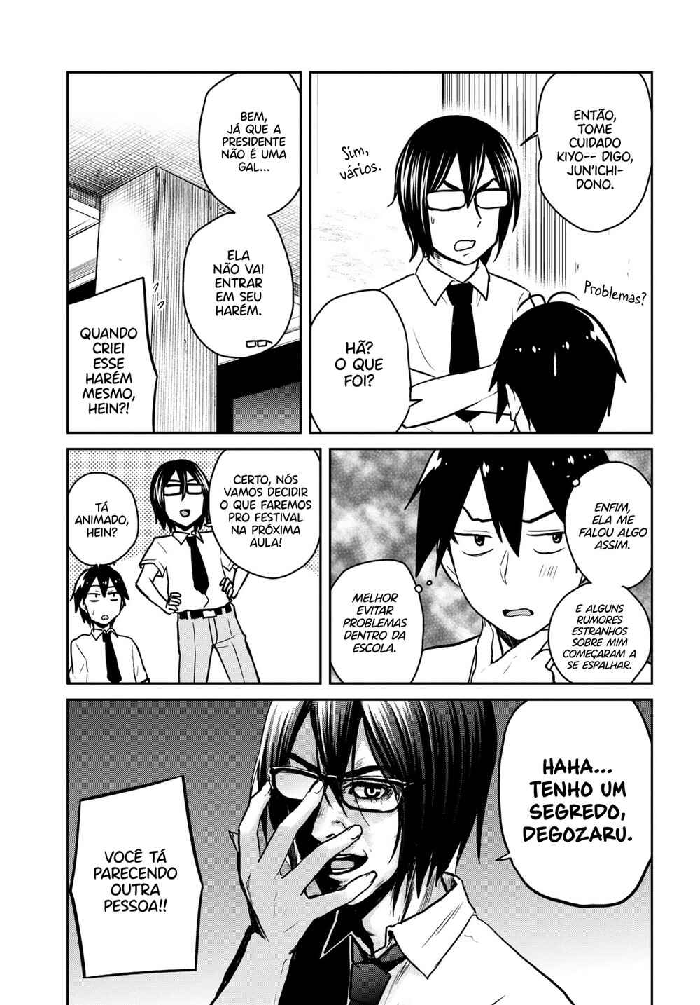 Hajimete no Gal capítulo 66 página 9