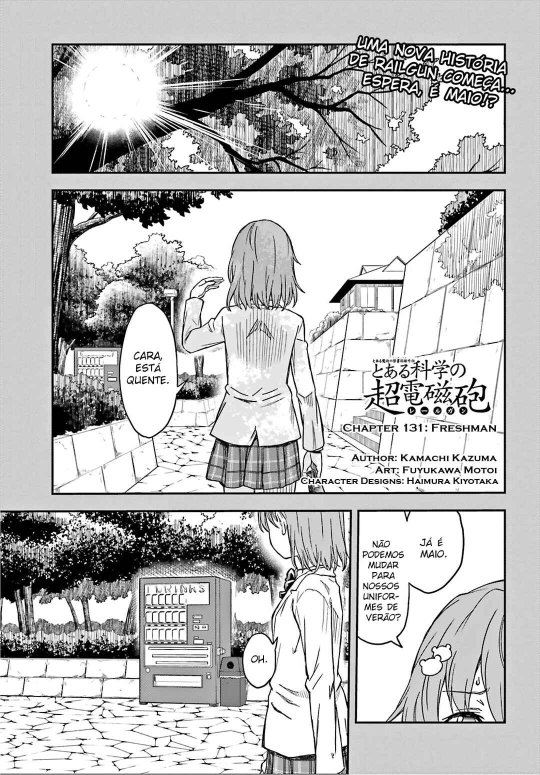 Toaru Majutsu no Index Gaiden: Toaru Kagaku no Railgun capítulo 131 página 2