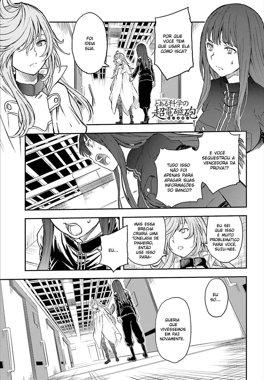 Toaru Majutsu no Index Gaiden: Toaru Kagaku no Railgun capítulo 117 página 1