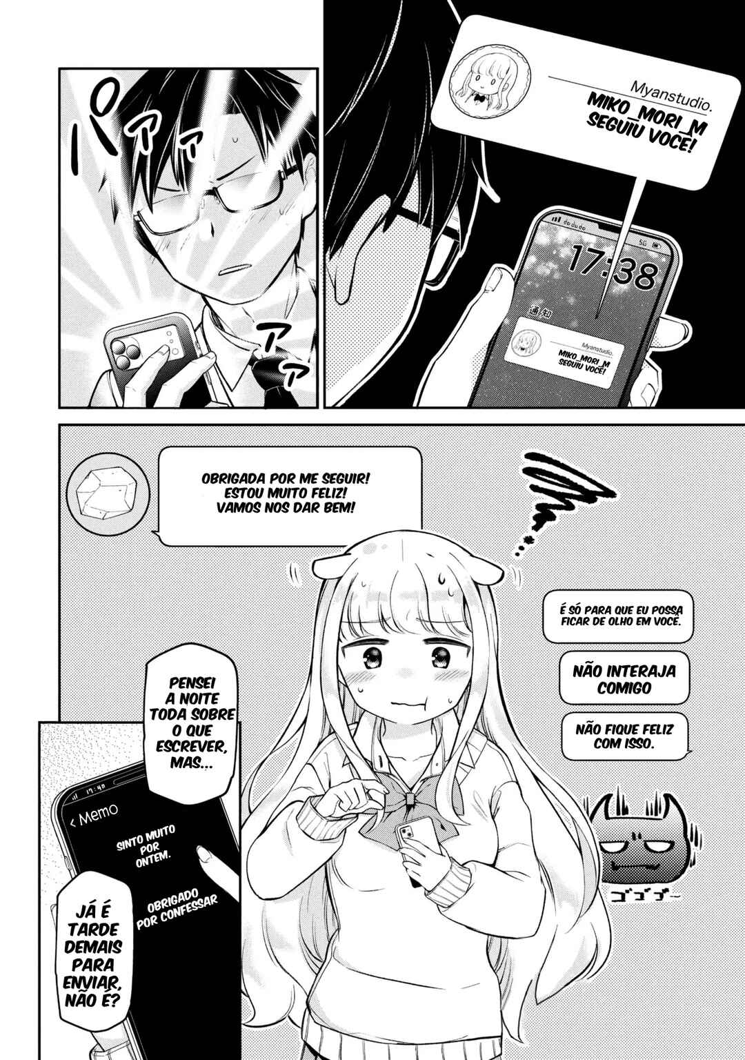 Class no Tenshi ni Kokutta Kekka capítulo 2 página 14