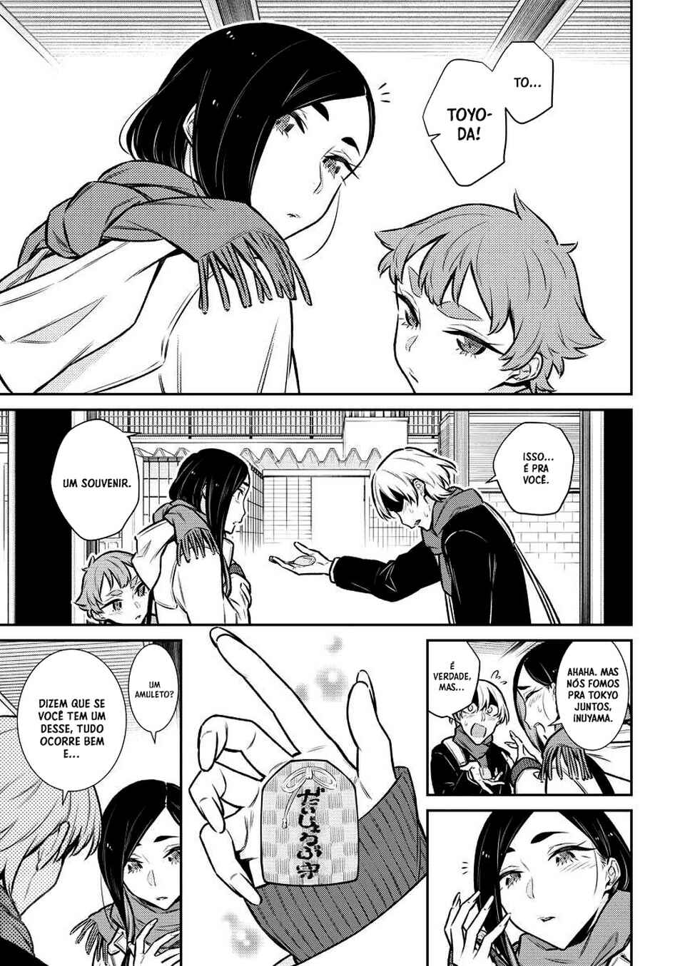 Yancha Gal no Anjou-san capítulo 92 página 7