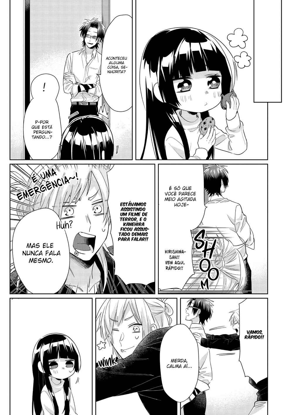 Kumichou Musume to Sewa-gakari capítulo 37 página 6