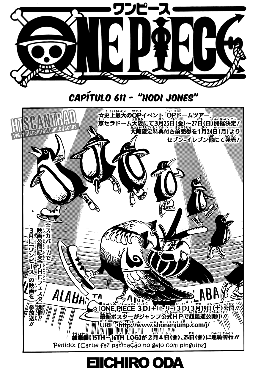 One Piece capítulo 611 página 2