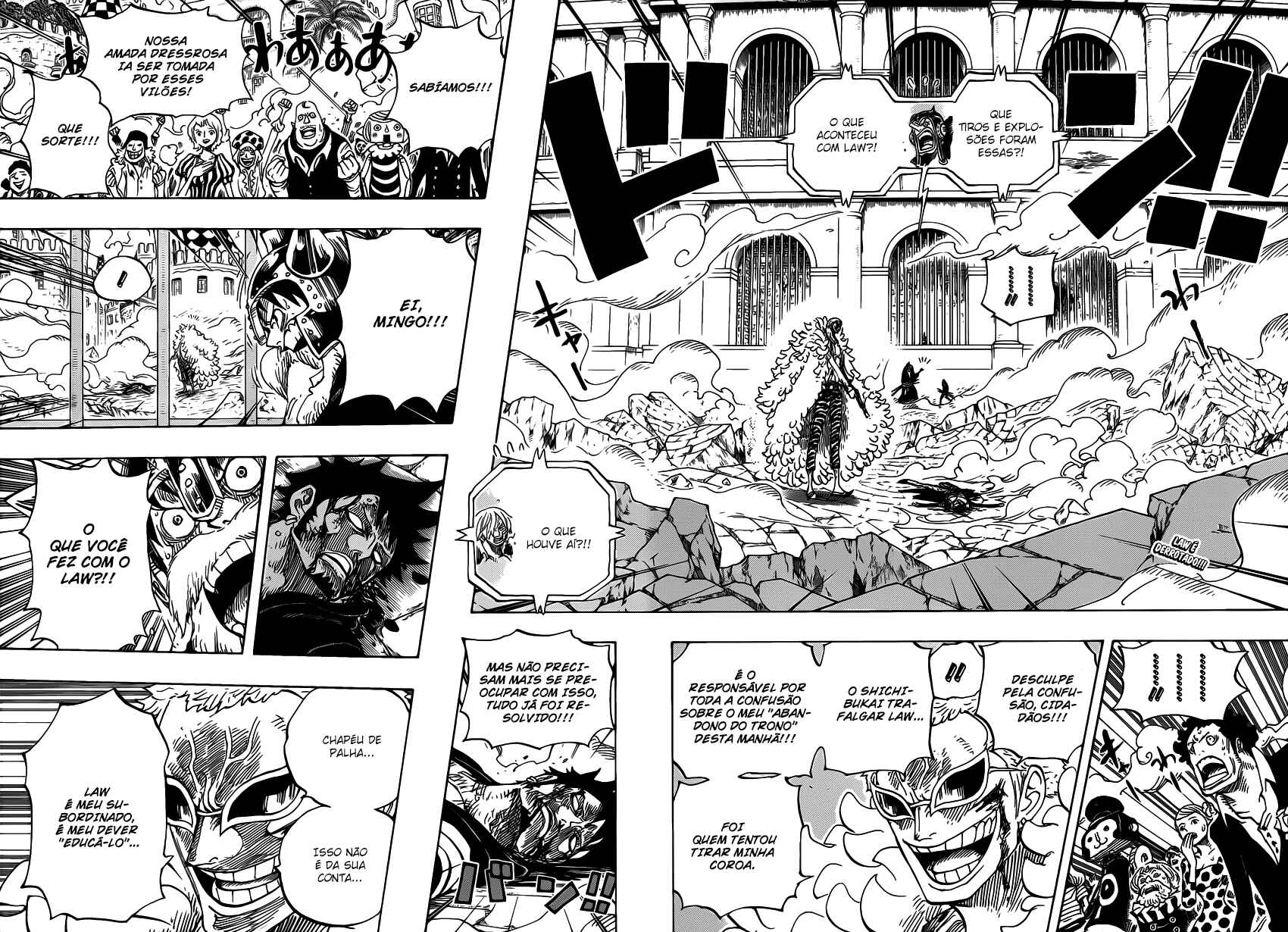 One Piece capítulo 730 página 3