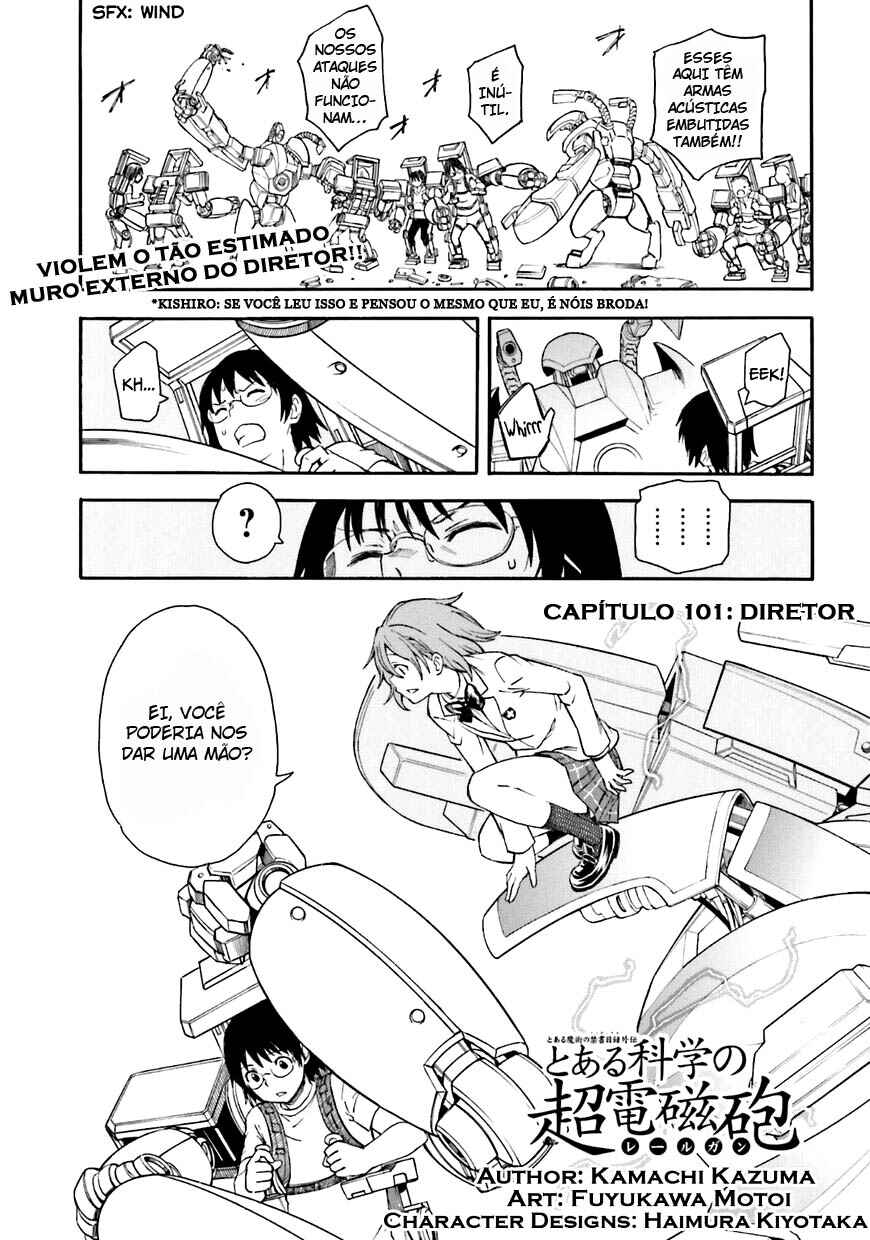 Toaru Majutsu no Index Gaiden: Toaru Kagaku no Railgun capítulo 101 página 1