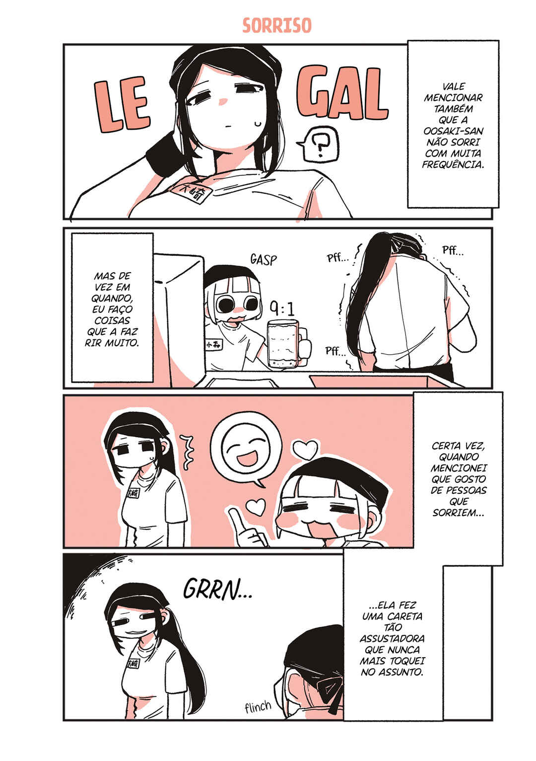 Oosaki-san to Komori-san capítulo 3 página 1