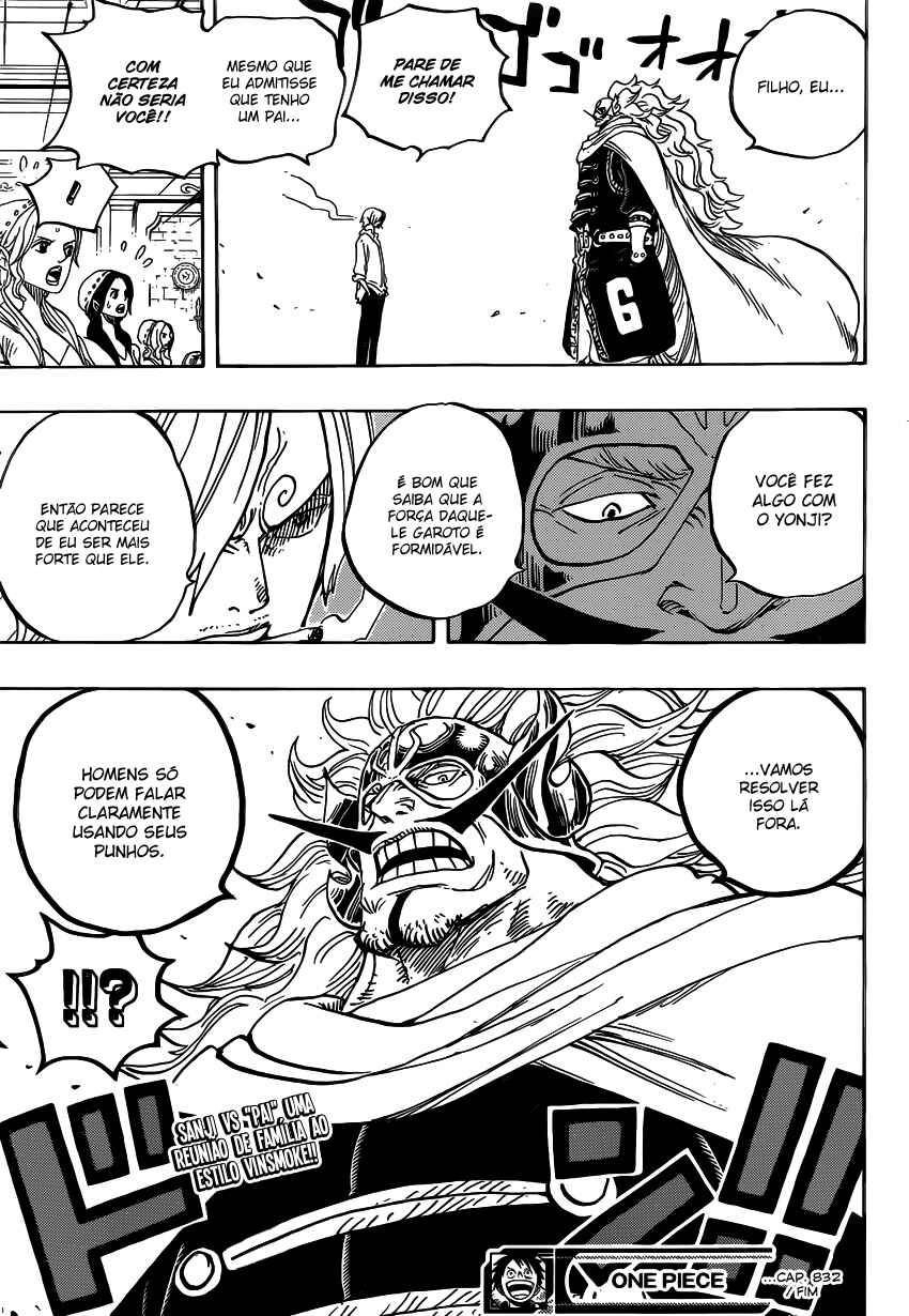 One Piece capítulo 832 página 19