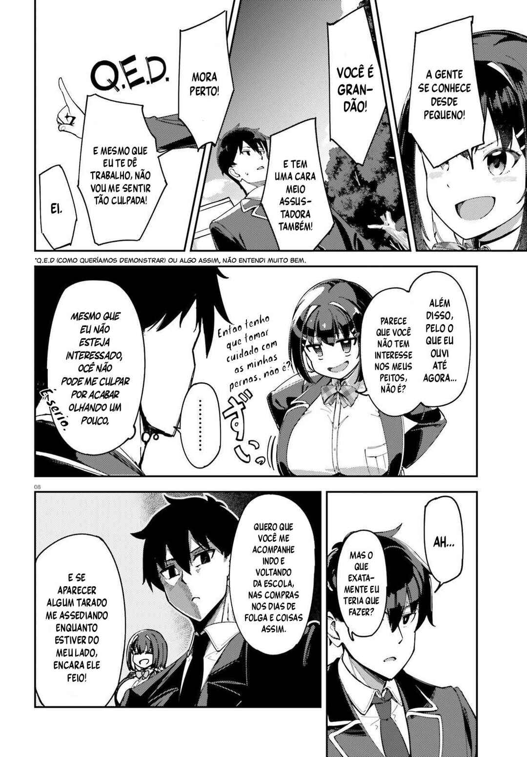 Ore no osananajimi ga dekkkkaku narisugita capítulo 2 página 9