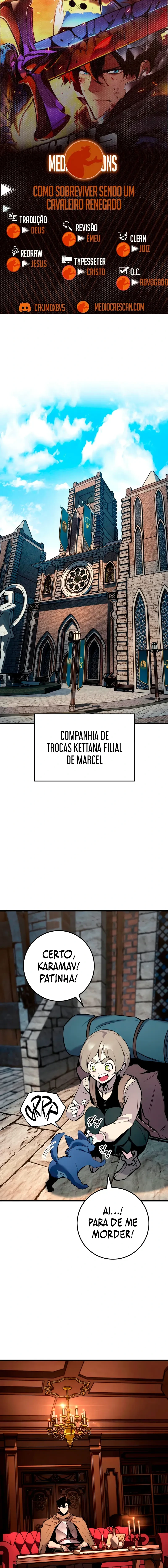 Como Sobreviver Sendo Um Cavaleiro Renegado capítulo 19 página 1