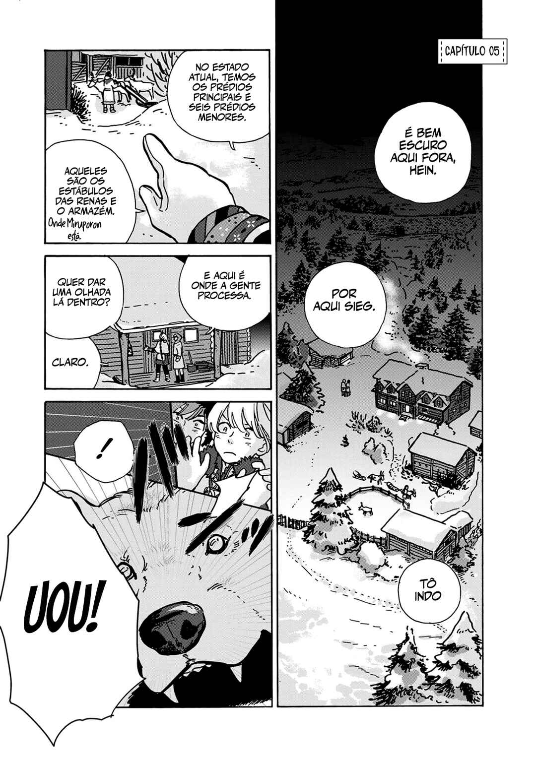 Hokuo Kizoku to Moukinzuma no Yukiguni Karigurashi capítulo 5 página 2
