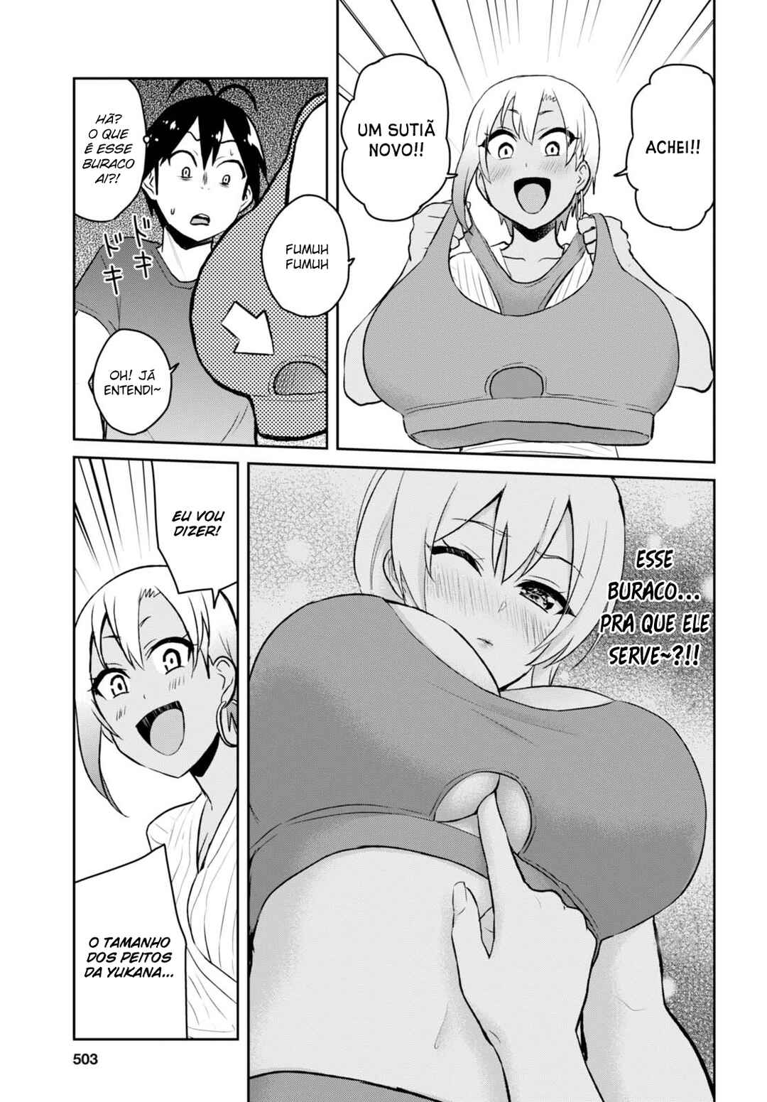Hajimete no Gal capítulo 51 página 10
