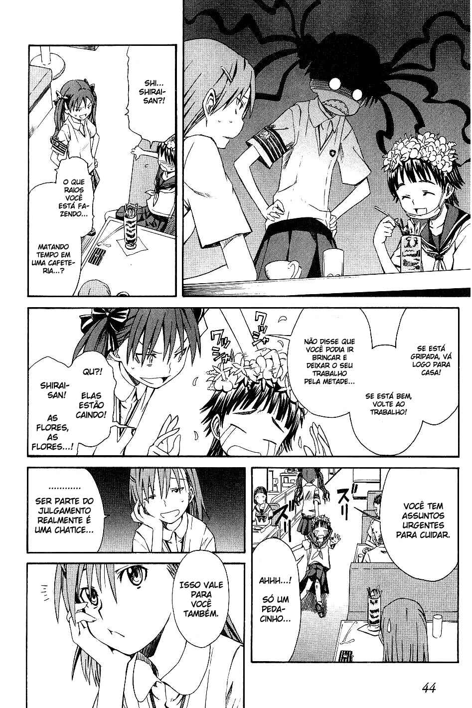 Toaru Majutsu no Index Gaiden: Toaru Kagaku no Railgun capítulo 2.17 página 4
