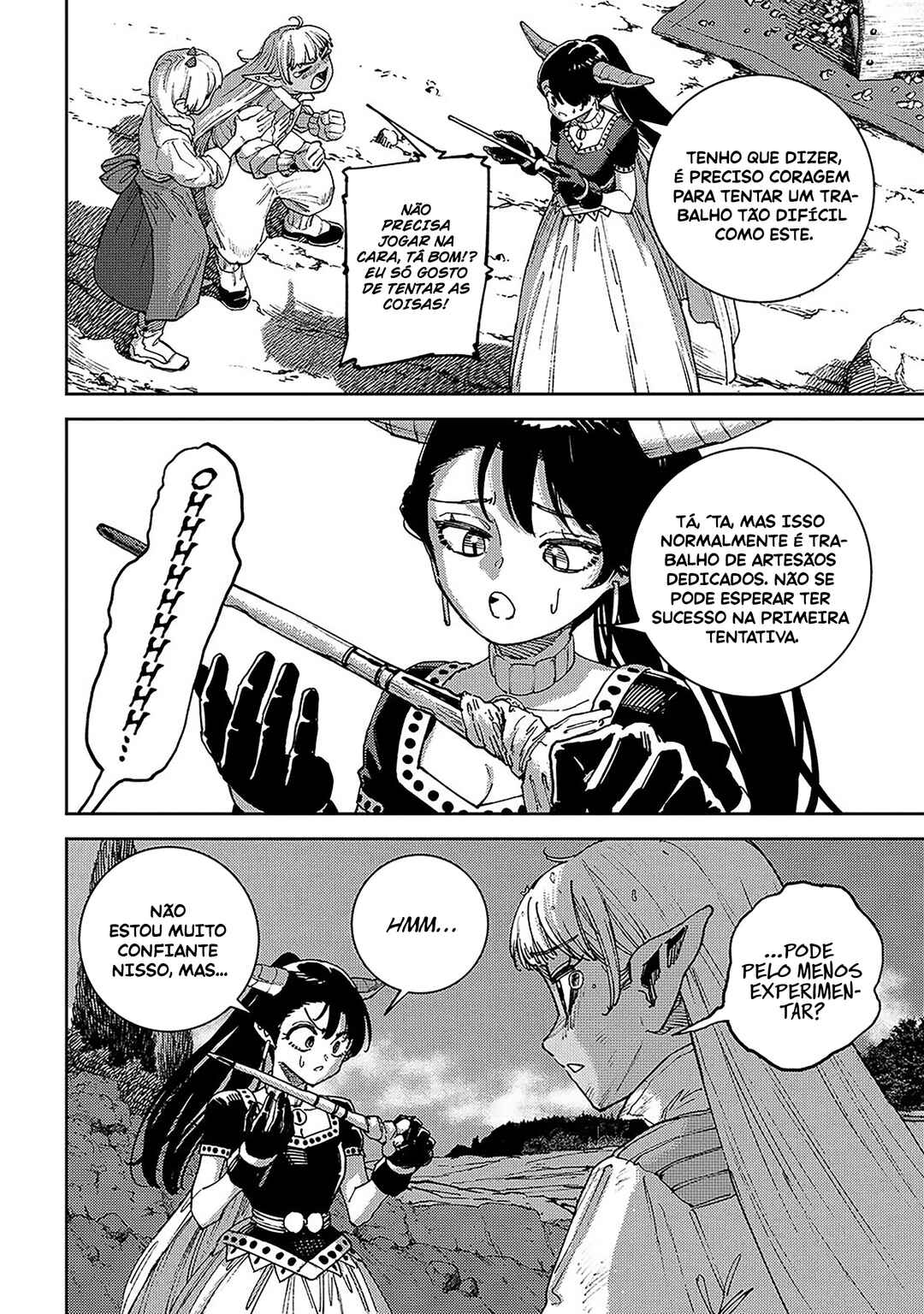 Maryoku Kare no Dark Elf capítulo 3 página 4
