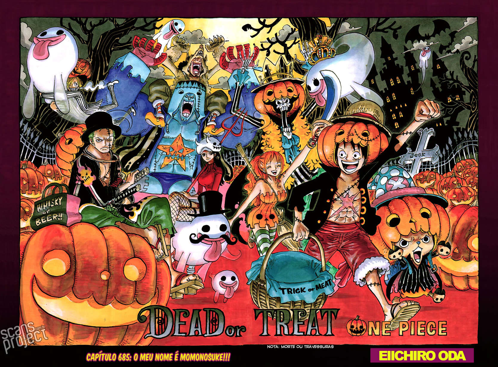One Piece capítulo 685 página 3