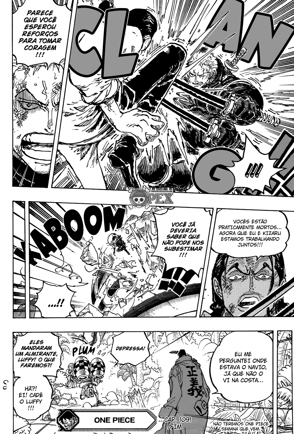 One Piece capítulo 1091 página 16