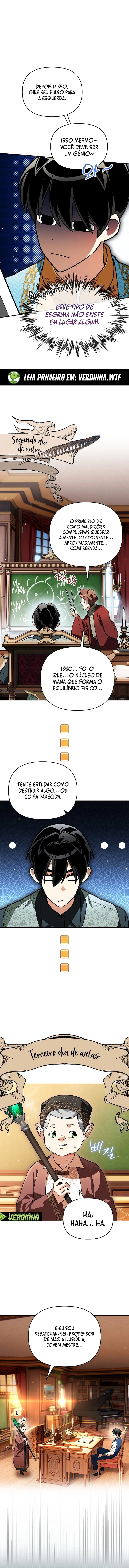 Eu me Tornei o Gênio Bastardo de um Nobre Clã Sombrio capítulo 48 página 5