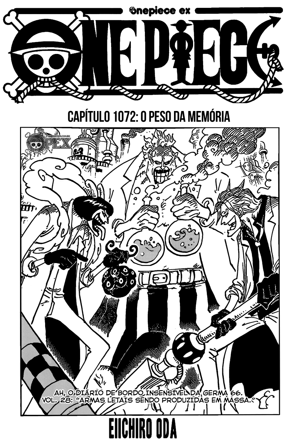 One Piece capítulo 1072 página 1