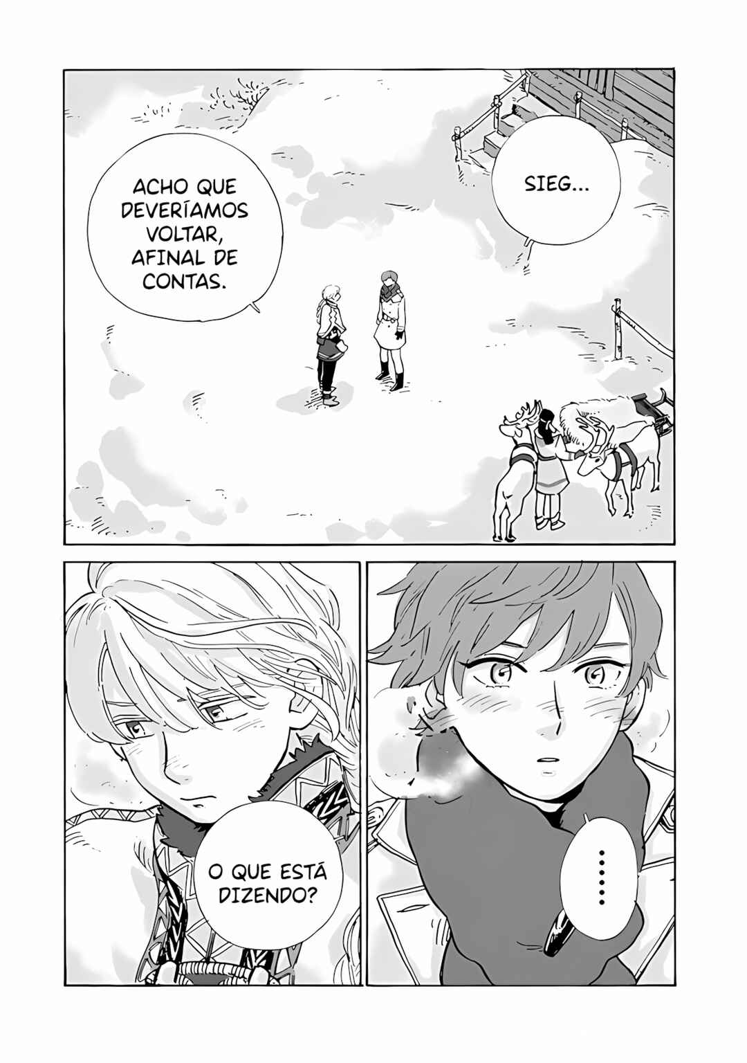 Hokuo Kizoku to Moukinzuma no Yukiguni Karigurashi capítulo 4 página 4