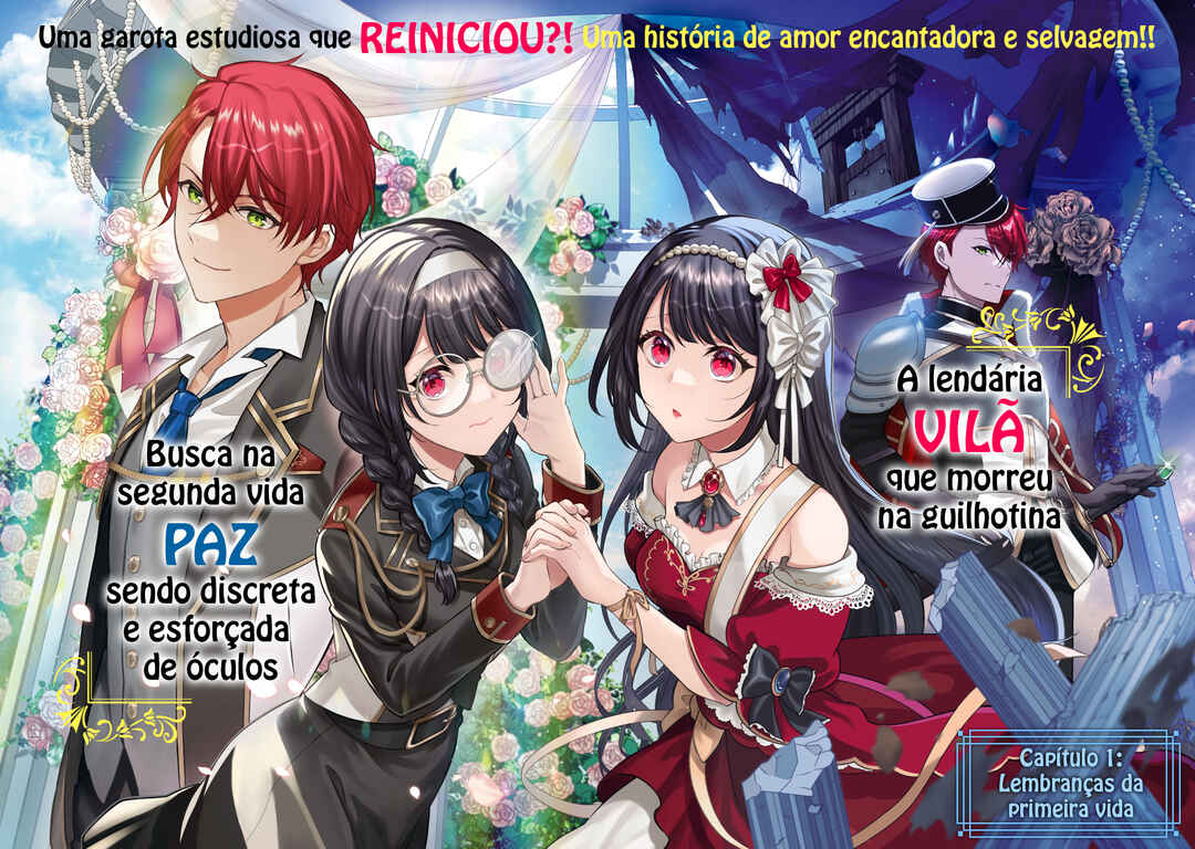 Dantoudai ni Kieta Densetsu no Akujo, Nidome no Jinsei de wa Gariben Jimi Megane ni Natte Heion wo Nozomu capítulo 1.1 página 4