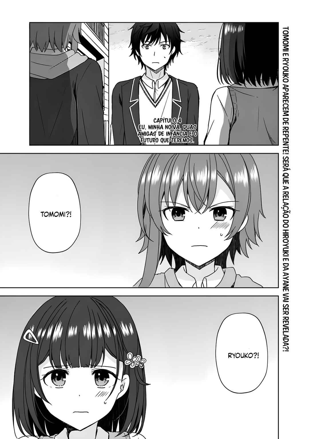 Iinazuke ga Dekita to Omottara, Sono Iinazuke ga Gakkou de Yuumei na “Akuyaku Reijou” Dattan dakedo, Dou Sureba Ii? capítulo 4 página 2
