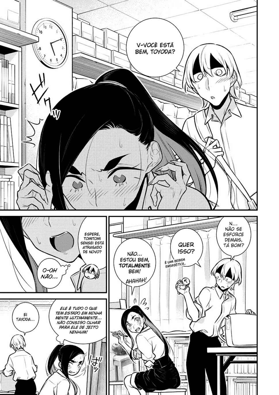 Yancha Gal no Anjou-san capítulo 144 página 8