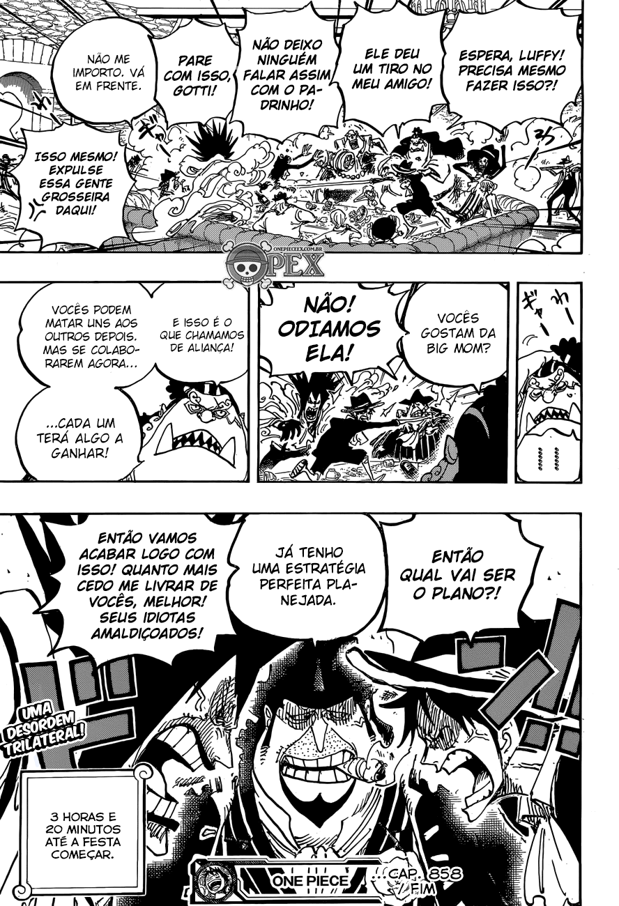 One Piece capítulo 858 página 19
